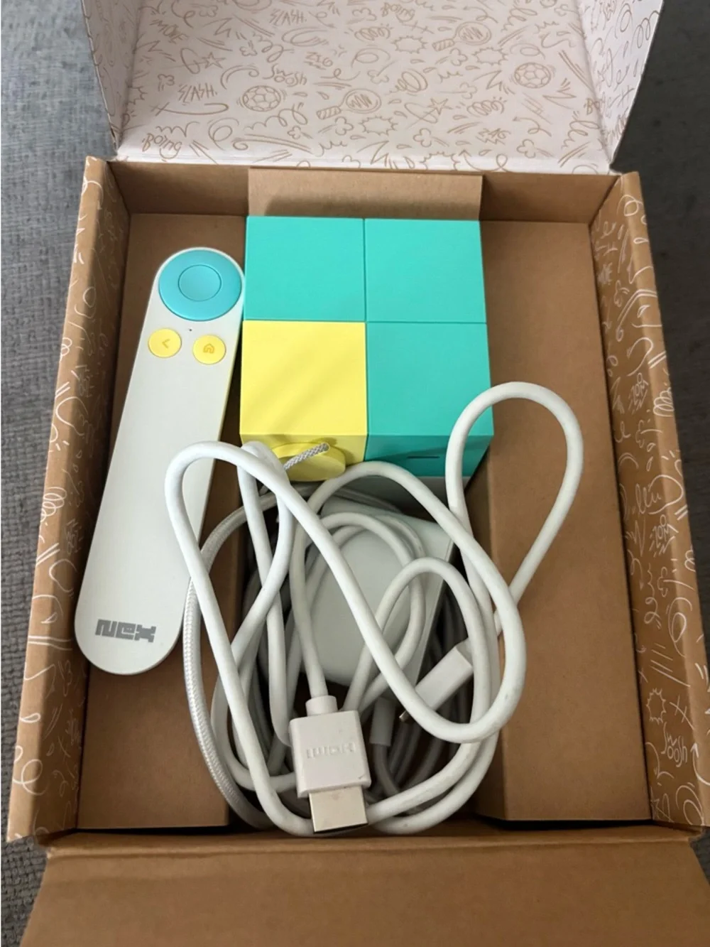 NEX Playground game console.